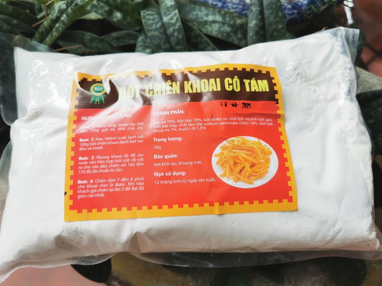 Bột chi&ecirc;n khoai c&ocirc; T&aacute;m