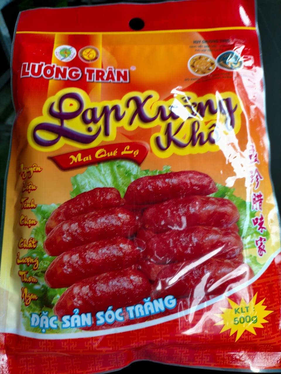 Lạp xưởng Lương Trân Sóc Trăng