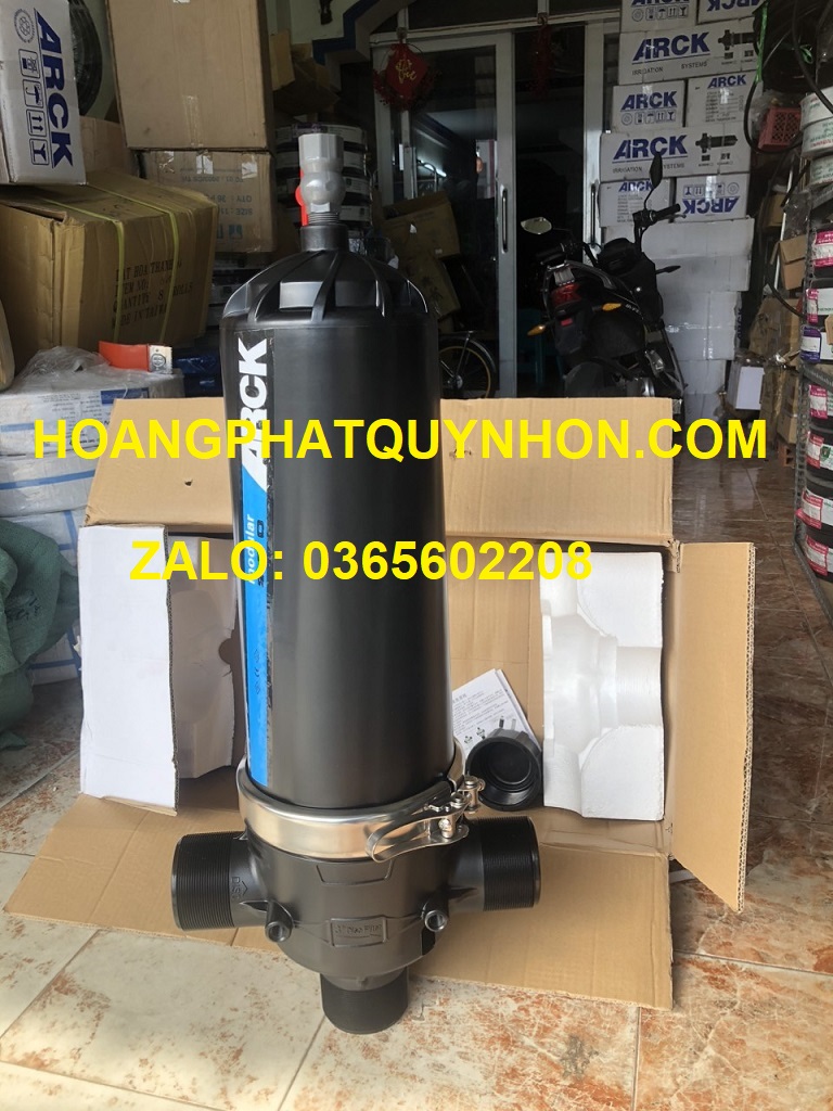Lọc đĩa ARCK chữ T phi 90mm, 3 in cho hệ thống tưới nhỏ giọt, tưới béc, tưới phun sương