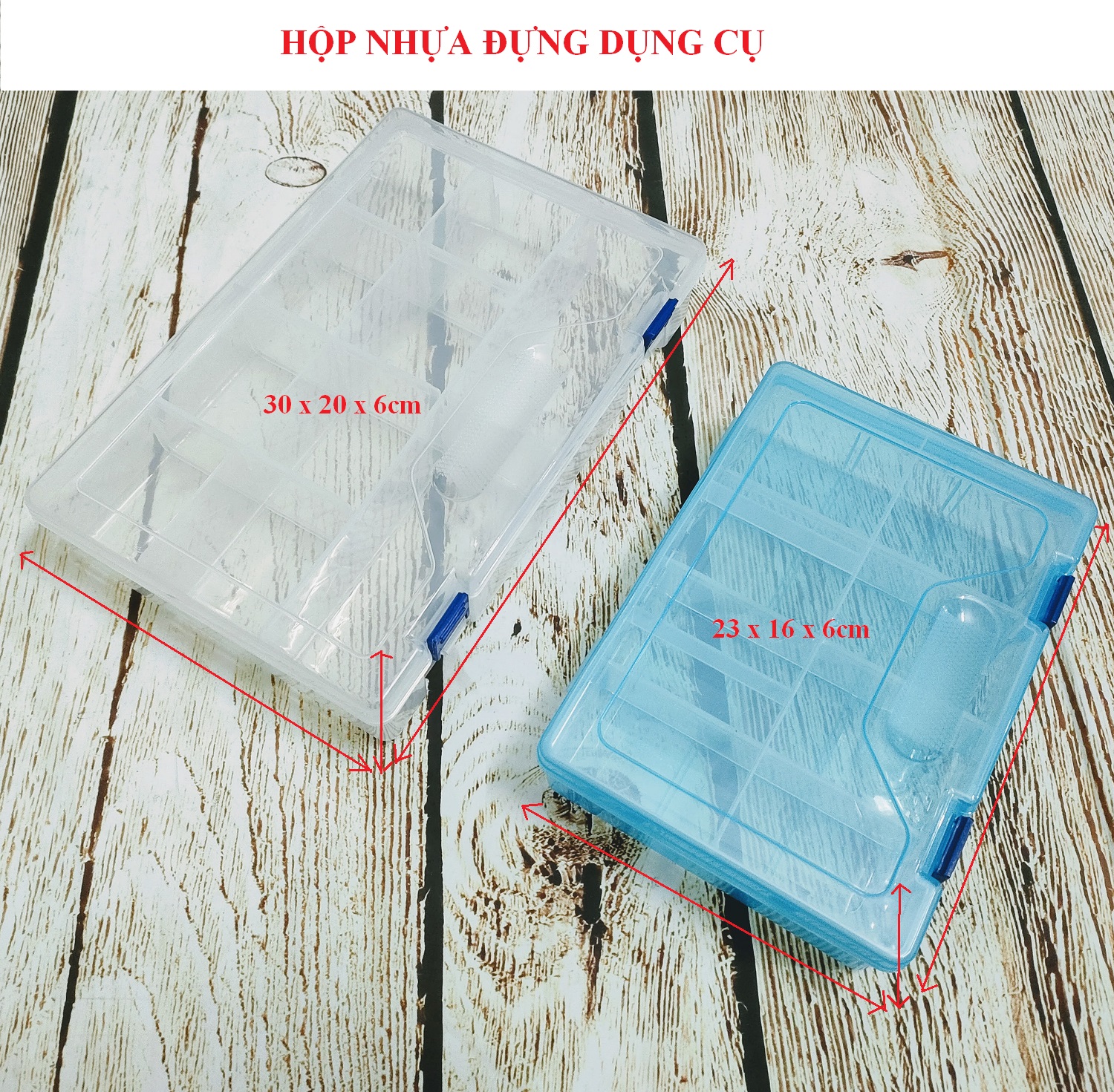 SV Hộp nhựa nhiều ngăn đựng dụng cụ