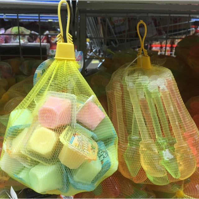 100 Túi lưới đựng thạch, đồ chơi, trái cây