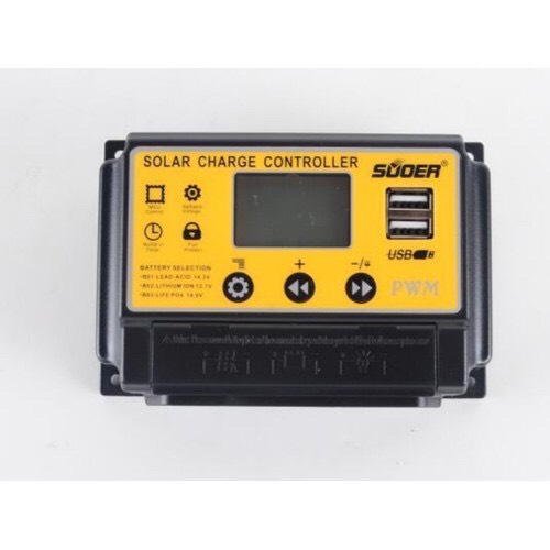 Điều khiển sạc chính hãng Suoer ST-S1220 20A