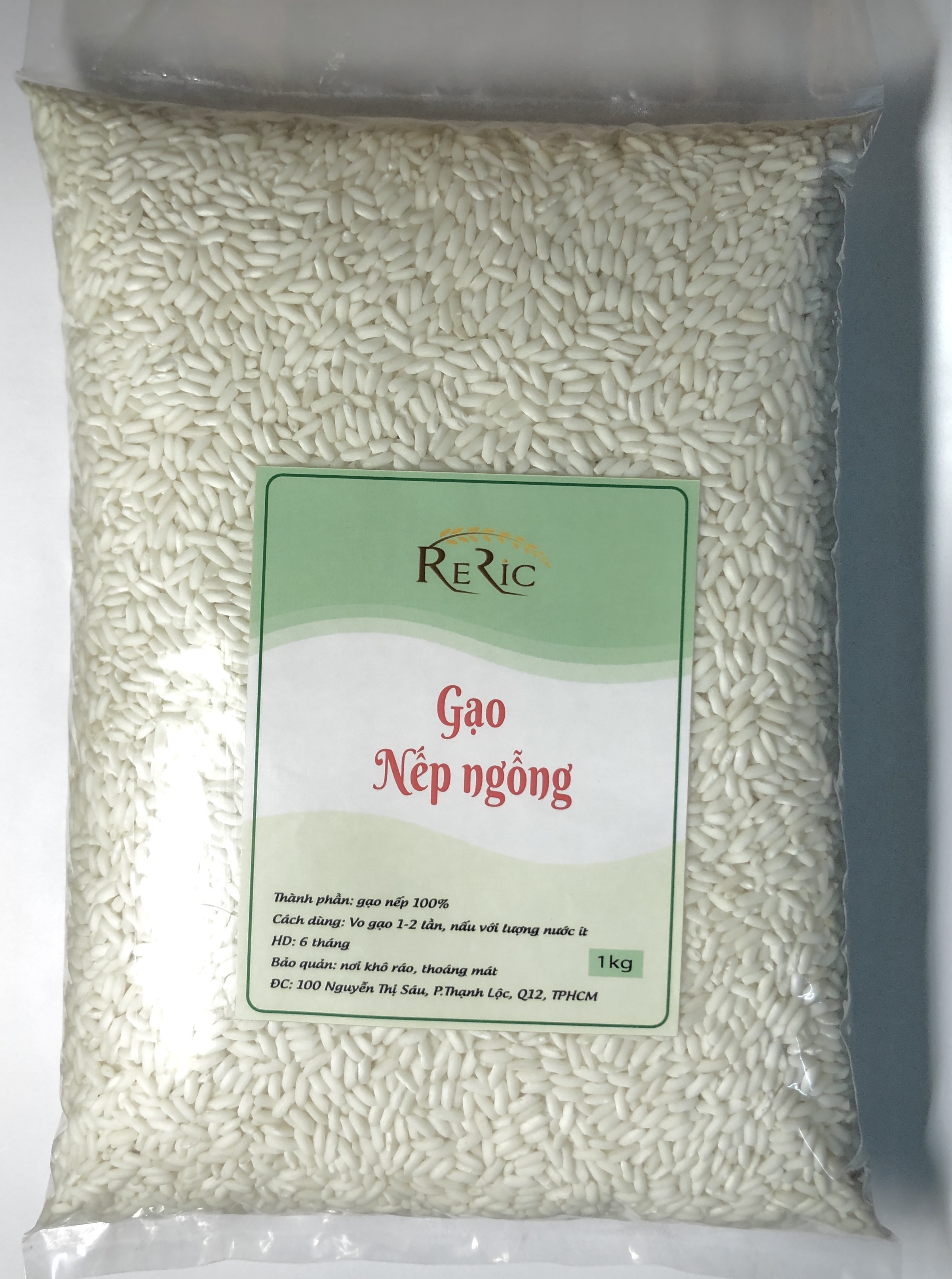 Gạo nếp ngỗng dẻo thơm ngon Reric 1kg