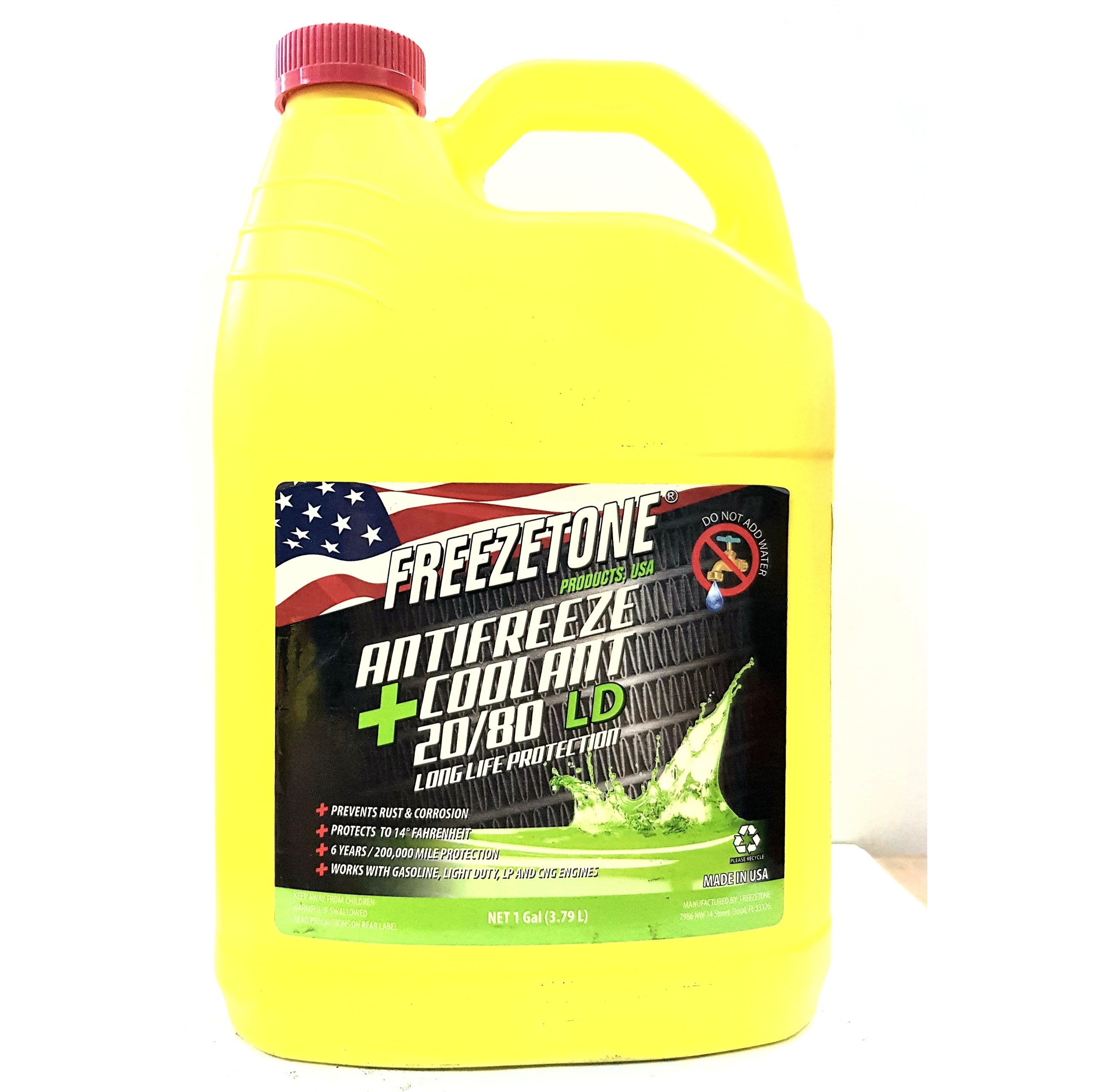 [HCM]Nước làm mát xanh Freezetone Antireeze Coolant 20/80 LD 3.79L