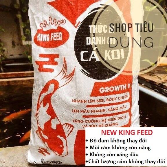 1KG Cám cá Koi tăng trưởng King Feed (42%Đạm) 1kg