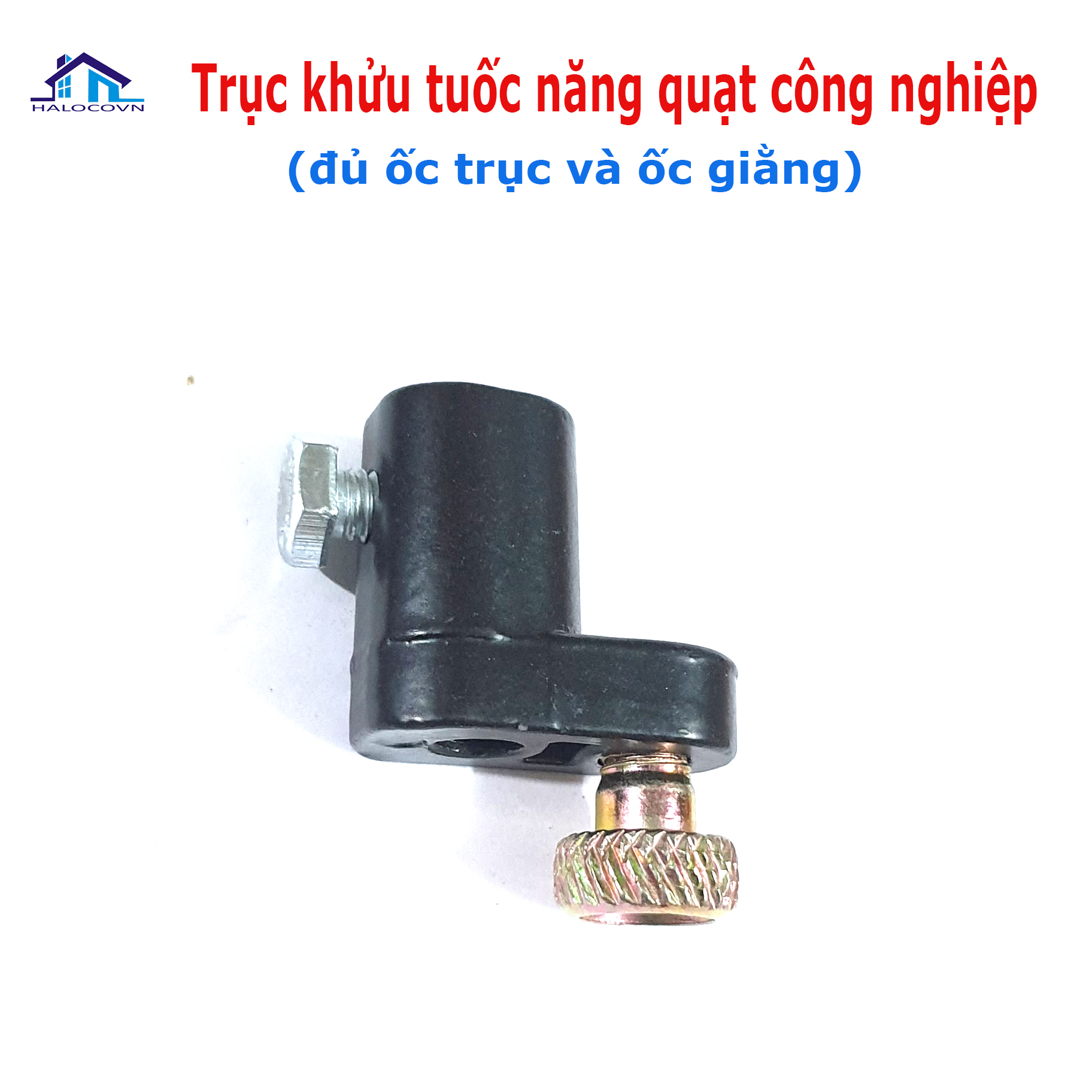 Trục khuỷu tuốc năng quạt công nghiệp L1 đủ ốc trục và giằng