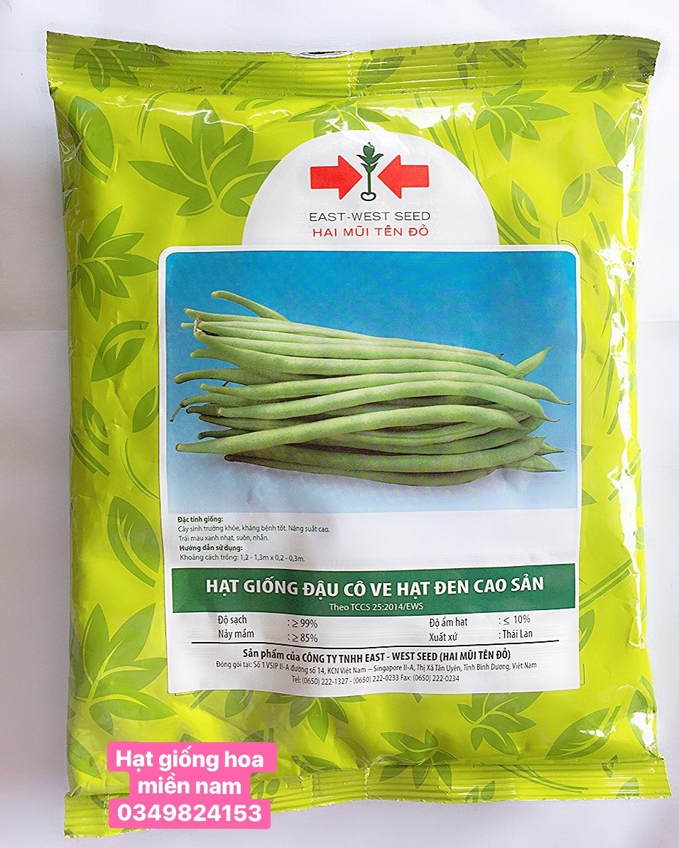Hạt giống đậu cove cao sản 100 gram - công ty hai mũi tên đỏ