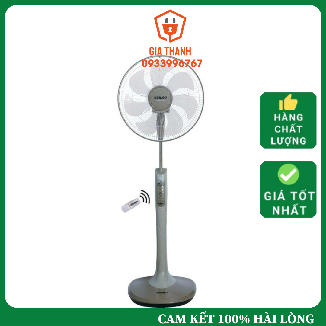Quạt đứng remote senko - dr1608