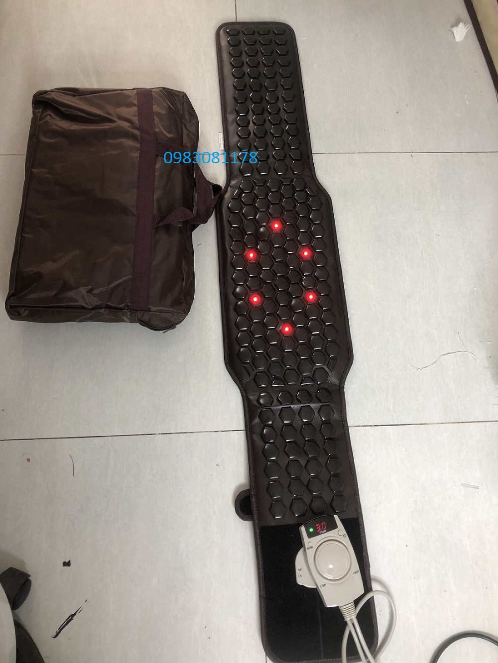 [HCM]Thảm đá nóng hàn quốc giảm béo giảm đau nhức 140x25