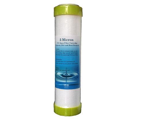 Lõi lọc thô 10ich có đầu bịt -pp5m