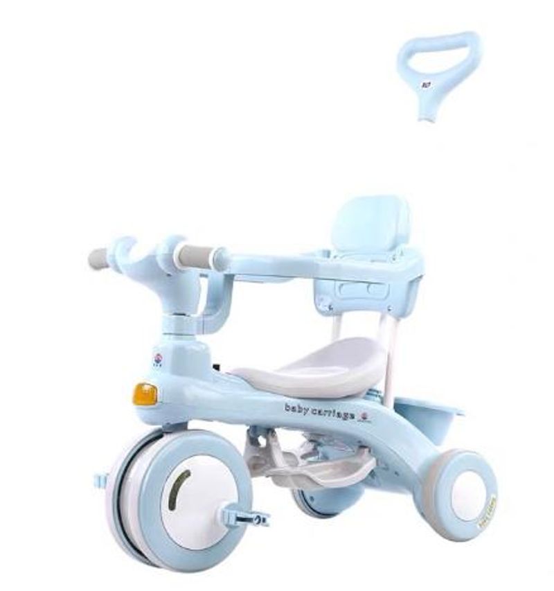 Xe đẩy 3 bánh kiêm xe đạp 618 Baby carriage