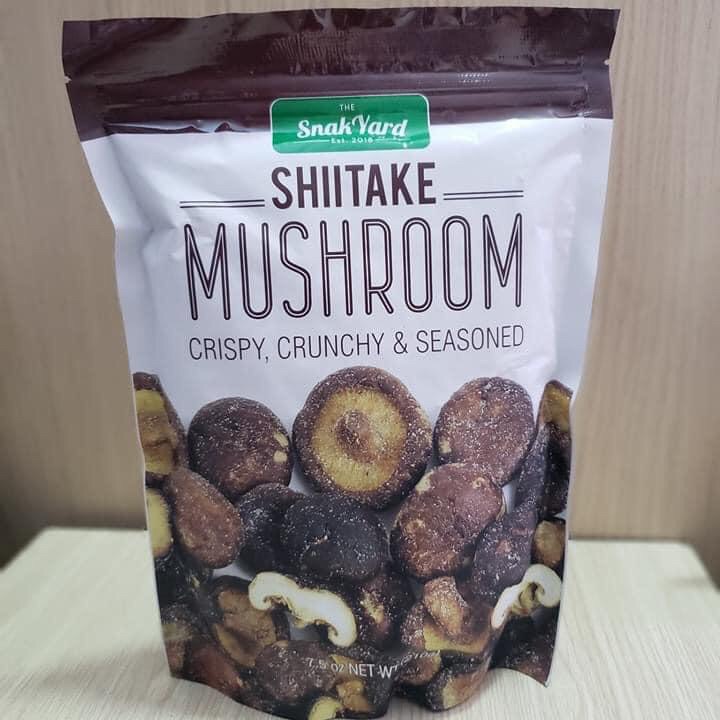 [HCM]Nấm sấy giòn ăn liền SHIITAKE MUSHROOM MỸ 210gram