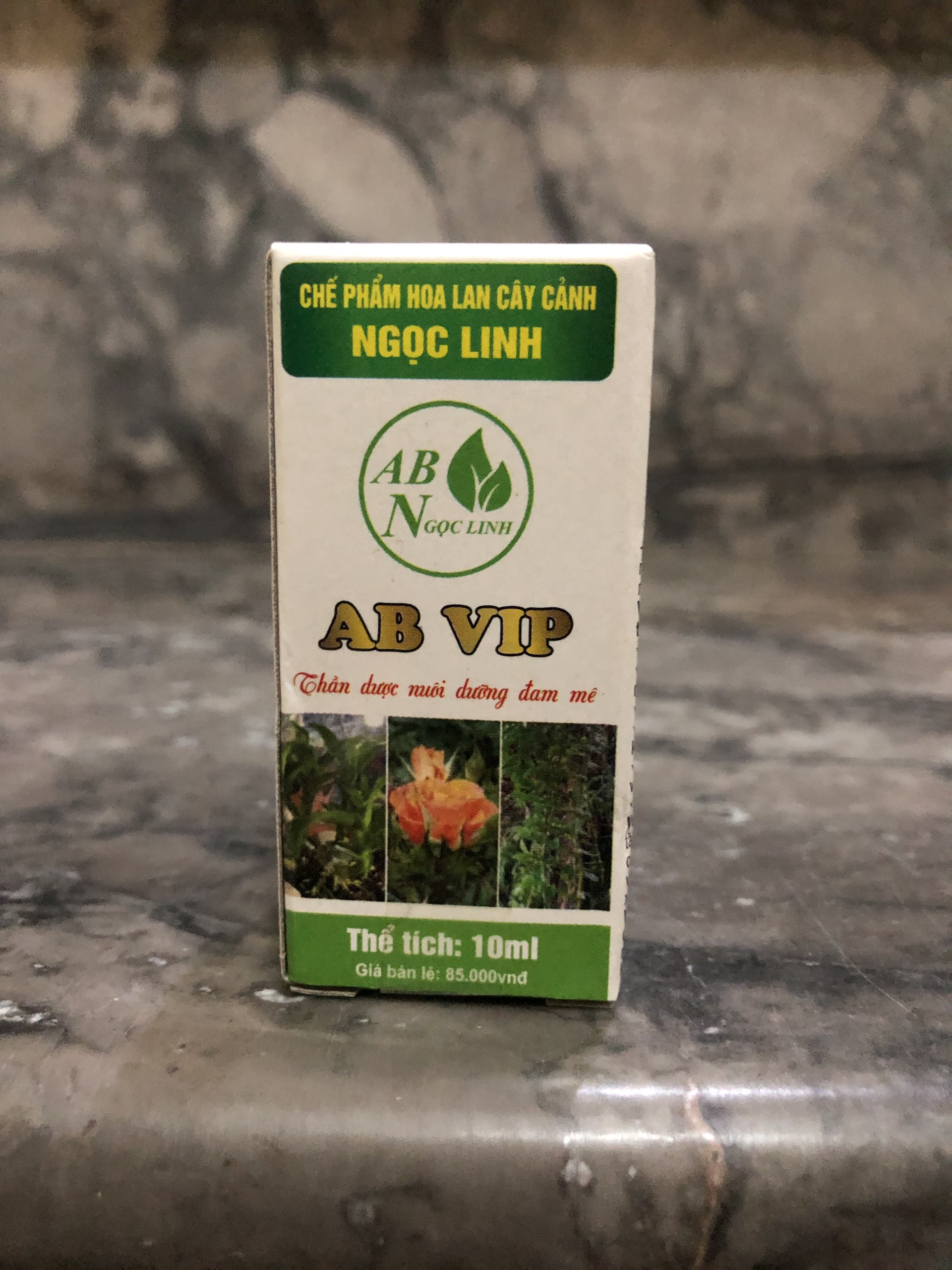 Dưỡng chất AB Ngọc Linh VIP kích mầm kích hoa dành cho hoa lan hoa hồng