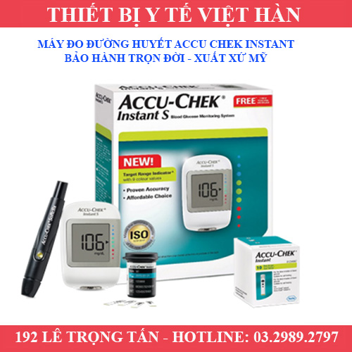QUE THỬ ĐƯỜNG HUYẾT ACCU CHEK INSTANT