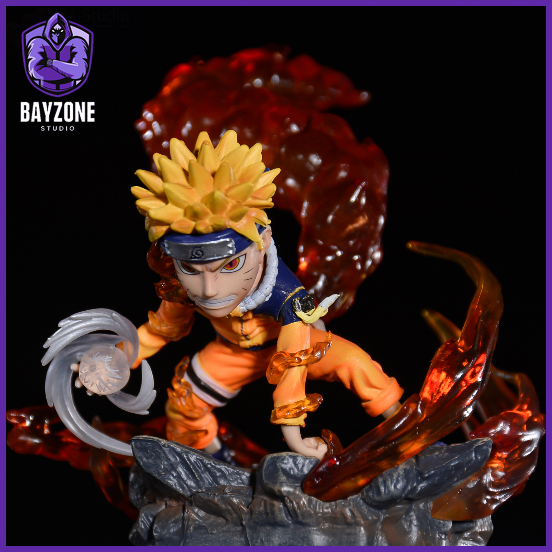 Mô hình chibi naruto trạng thái cửu vĩ siêu đẹp chất lượng