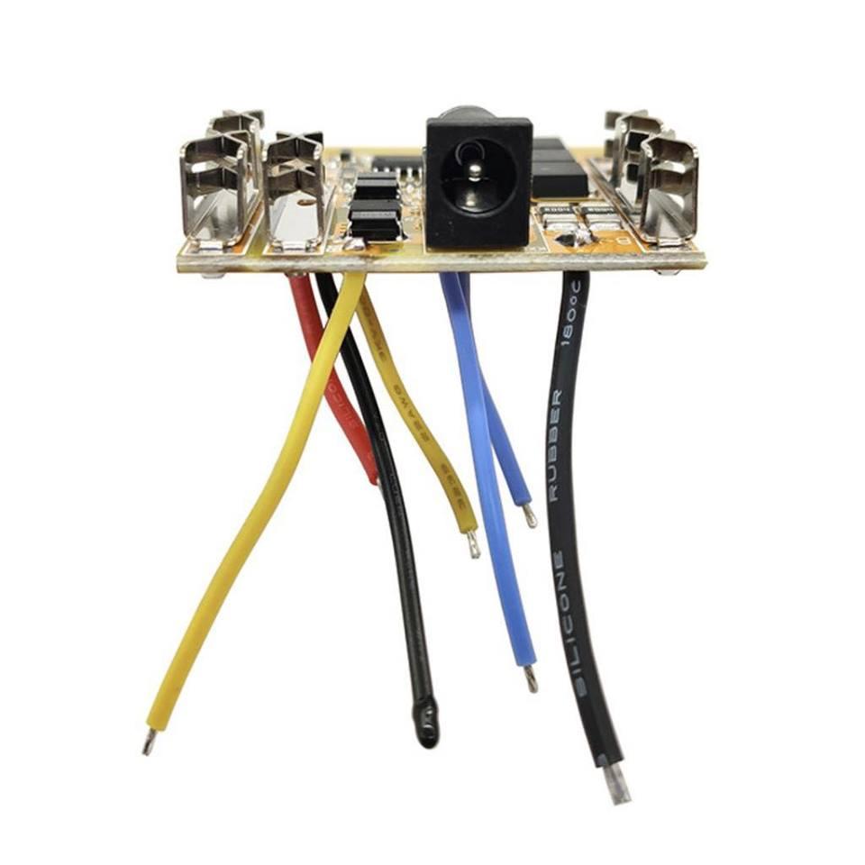 Mạch 5s makita tải 80Ampe vàng bảo vệ pin lithium 185V 5 dây 21V tải cao