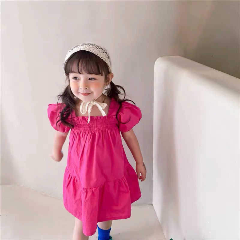 ☘️🌱Váy hồng sen màu cực yêu