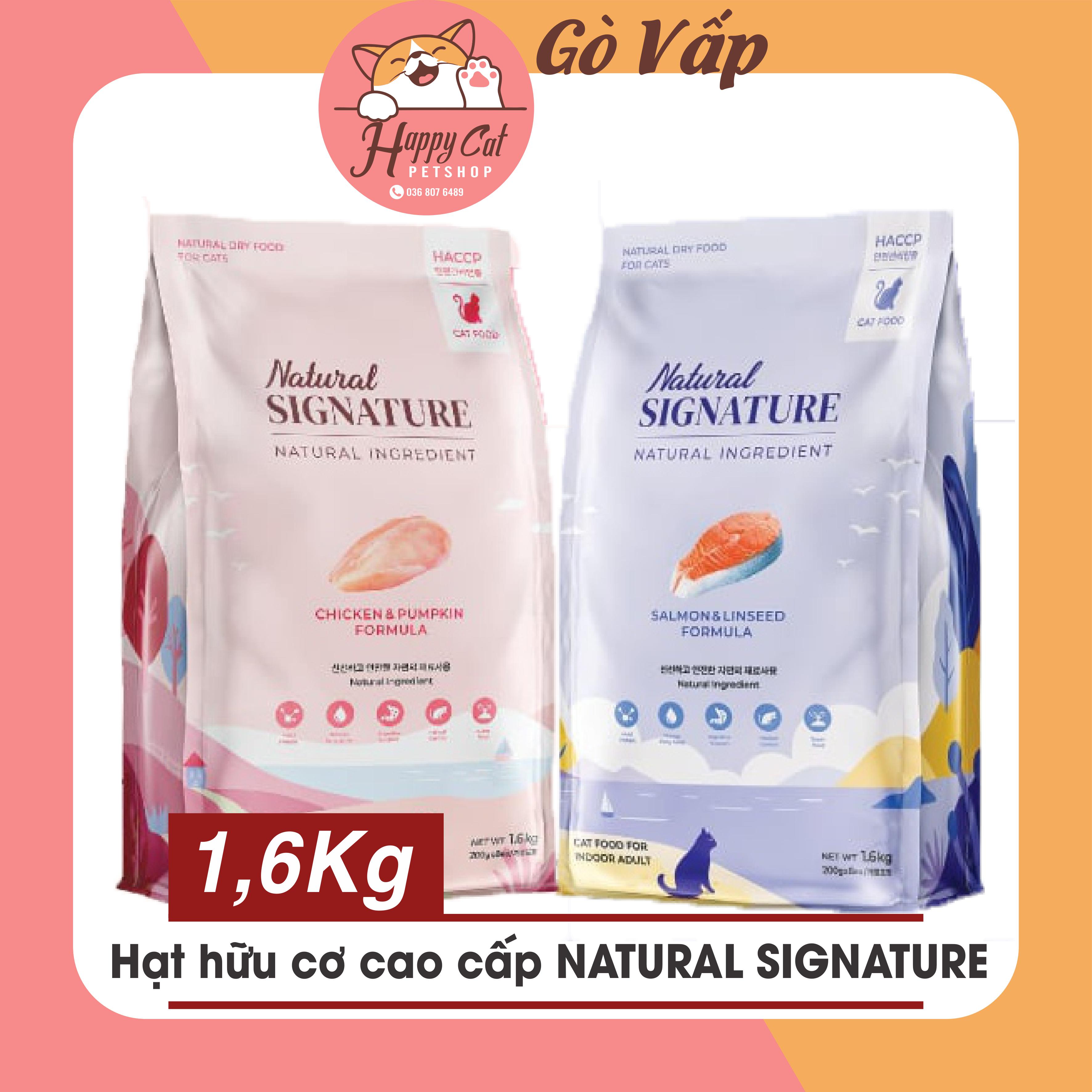 Hạt Hữu Cơ Natural Signature Hạt Hữu Cơ Cao Cấp Cho mèo