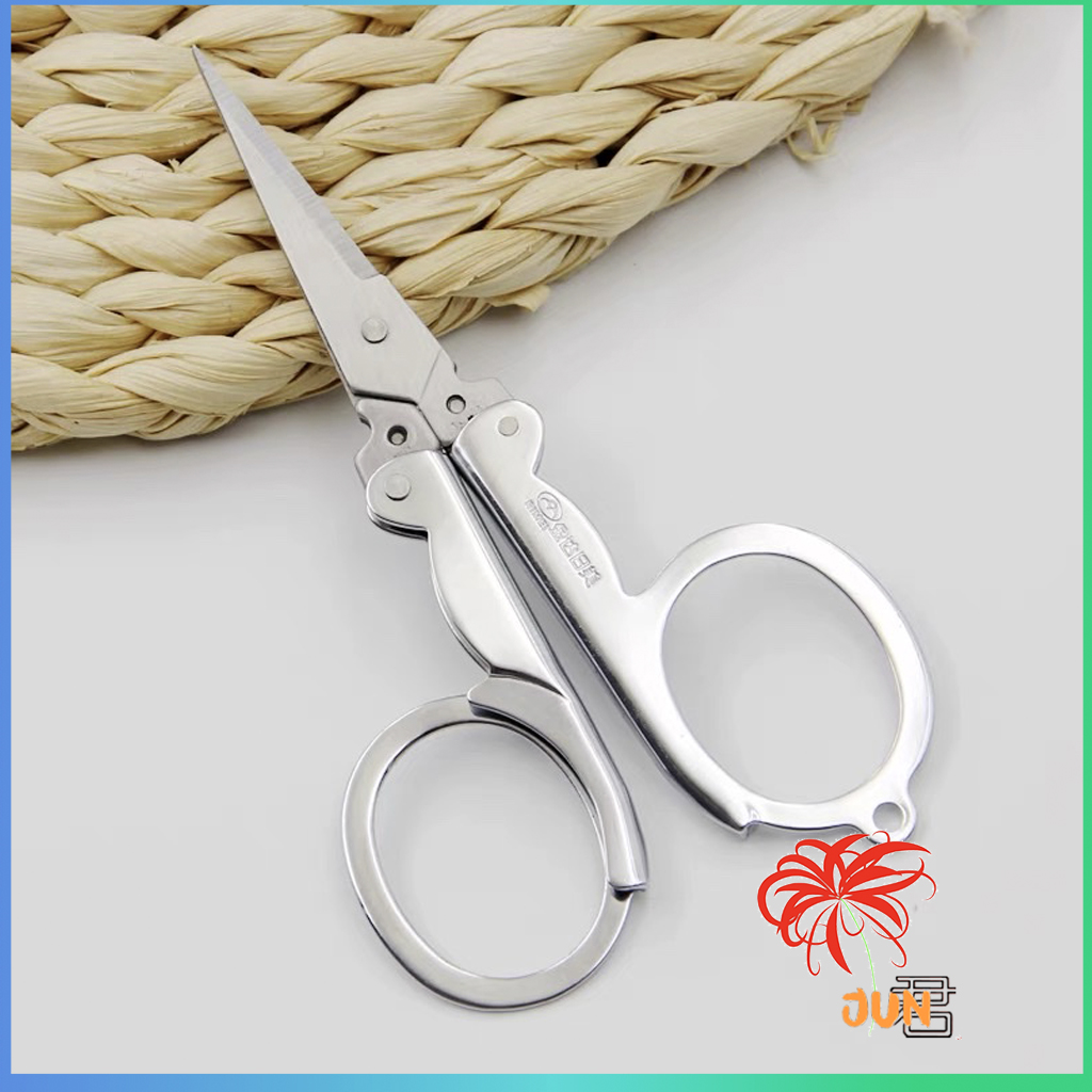 Kéo gấp gọn mini đa năng, nhỏ gọn,tiện dụng cho gia đình, du lịch, kéo cắt tỉa lông mũi