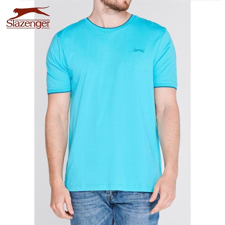 Áo thun nam Slazenger Tipped - Hàng size UK