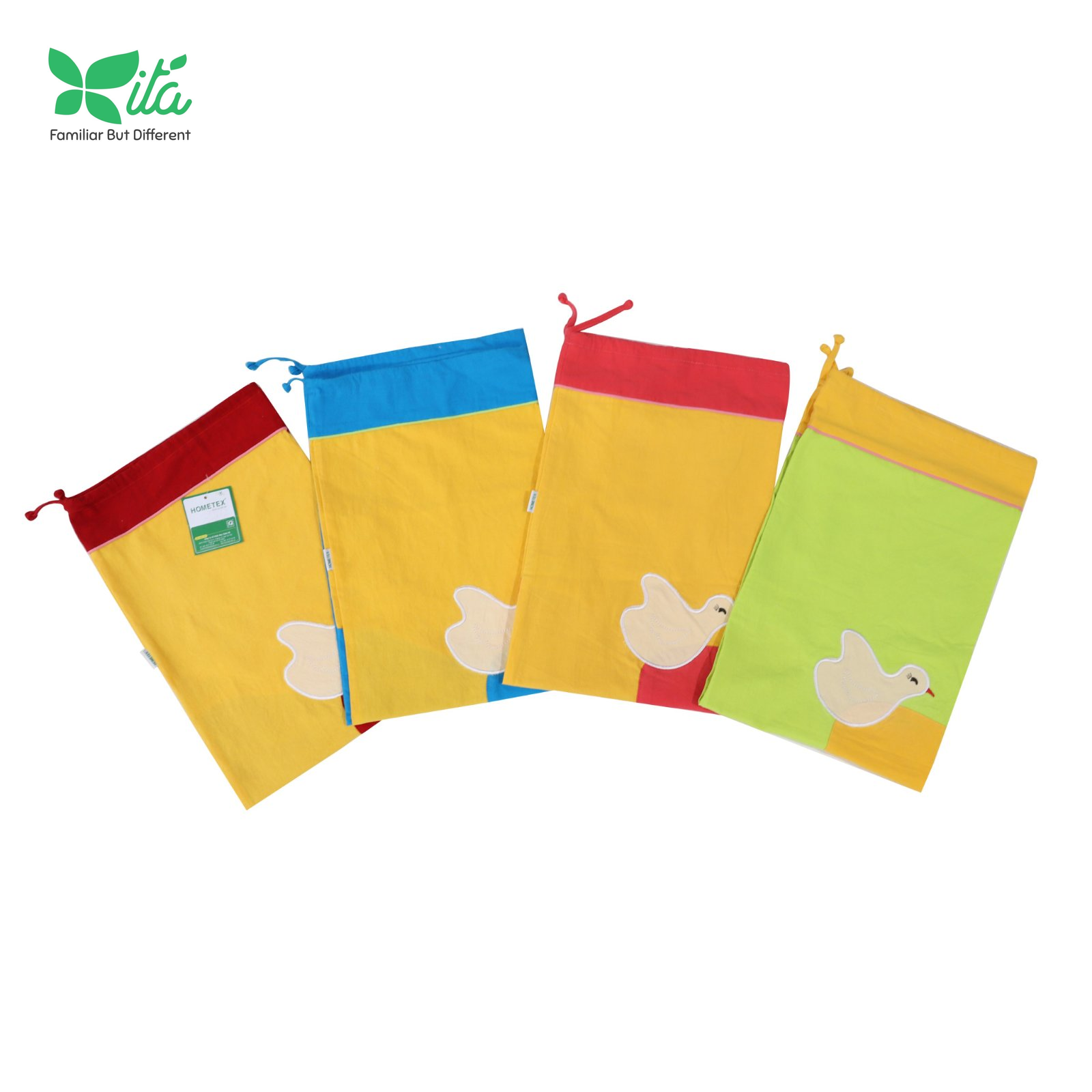 Vỏ gối ôm trẻ em, áo gối ôm trẻ em, bao gối ôm cho bé đắp vịt Hometex