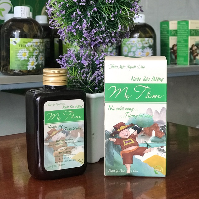 Nước súc miệng Mẹ Tấm TMH tri sâu răng hôi miệng chảy mắc chân răng dành trẻ em Mẹ Tấm Thanh Mộc Hương - 150ml