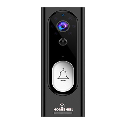 Chuông cửa Camera Smart Homesheel Doorbell M13 - Màu đen