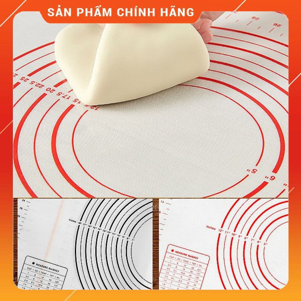 Miếng Lót Nhồi Cán Bột Chống Trượt / Tấm Lót Silicon Sợi thủy tinh