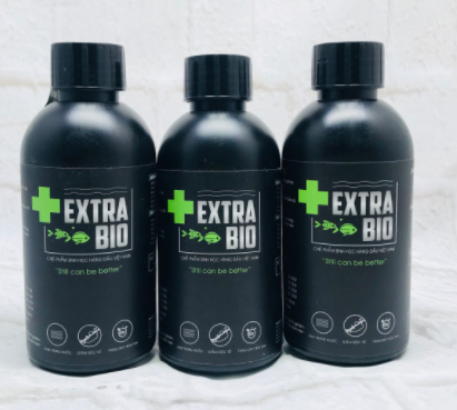 Extra bio tạo môi trường vi sinh ổn định bể cá chai 125ml-1000ml