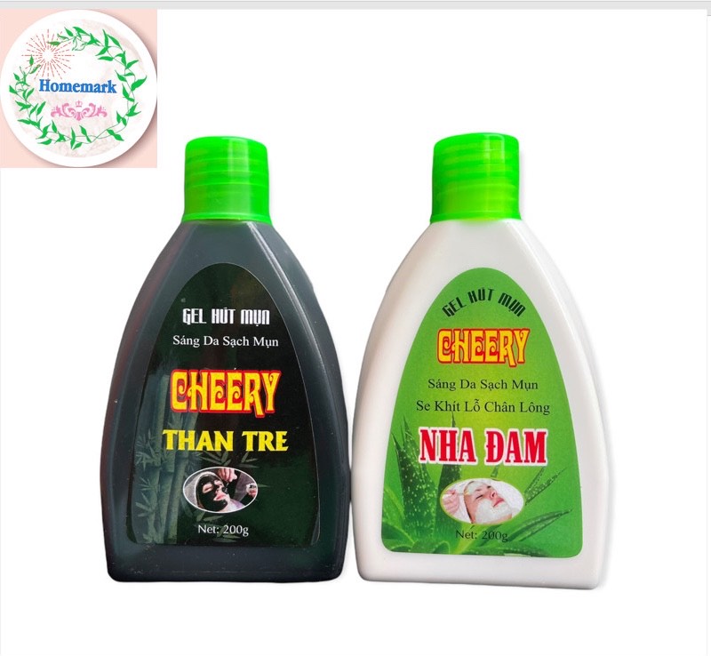 [Giá sốc] Gel lột mụn (keo lột mụn) CHEERY 200gr, gel nhanh khô, hút được nhiều mụn, không kích ứng da mặt _ homemark