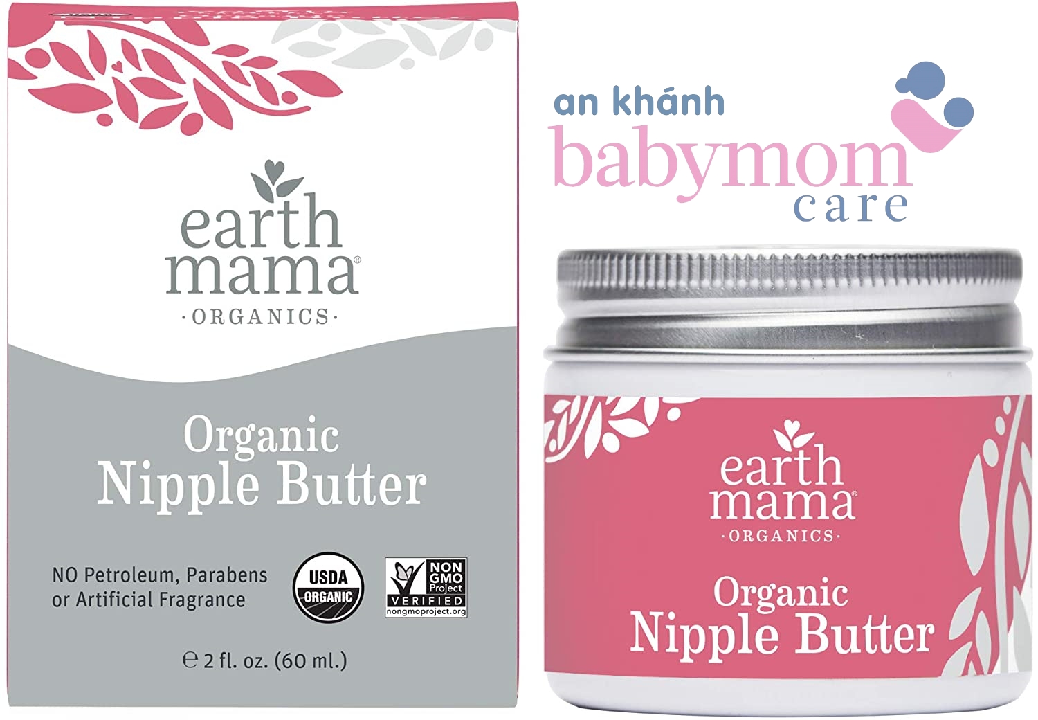 Kem nứt đầu ti earth mama ORGANIC