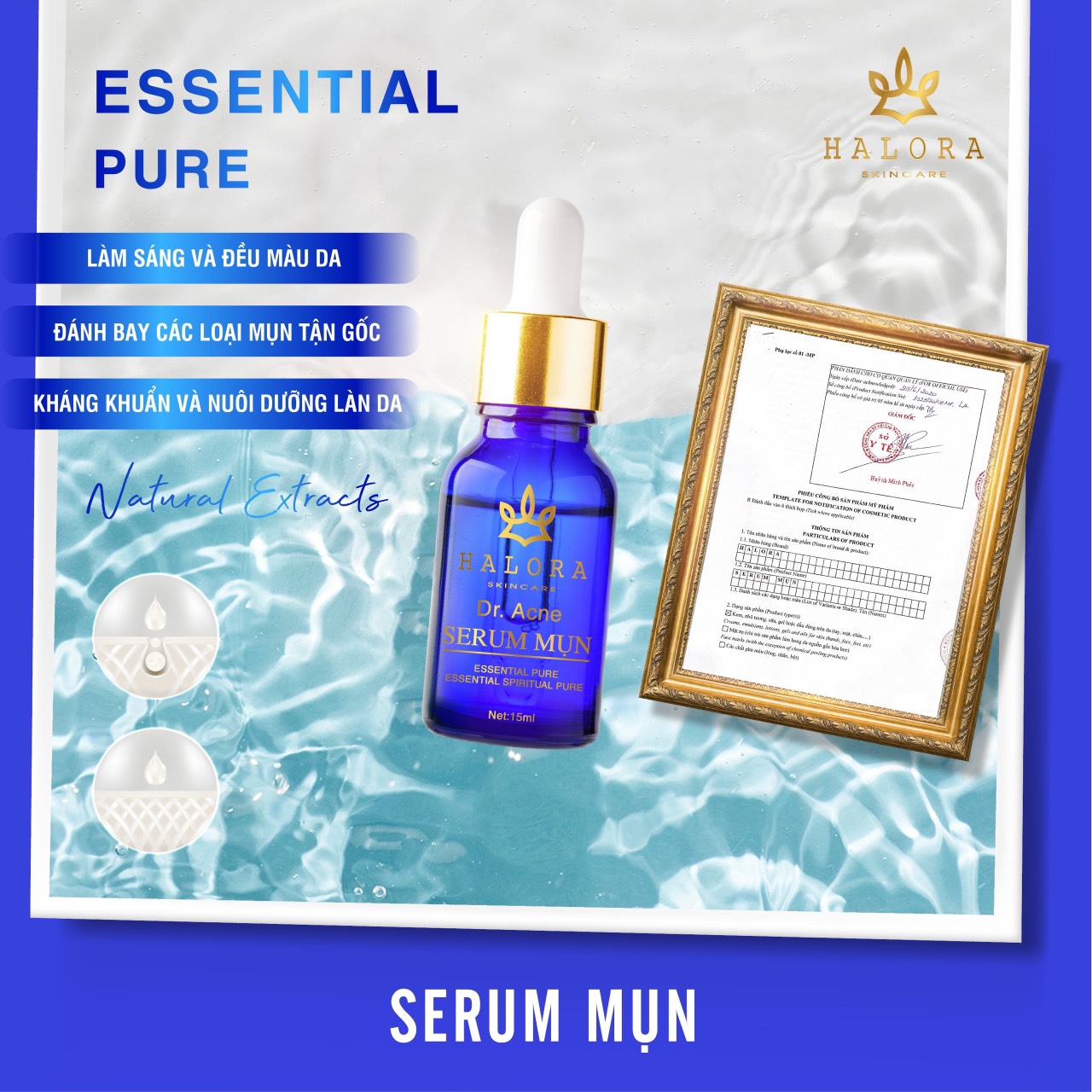 [HCM]Serum Mụn Halora