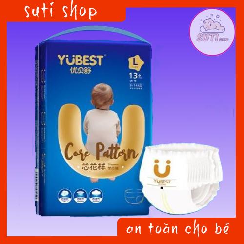 Bỉm Yubest Core Pattern đủ size quần/dán size S90/M84/L78/XL72/XXL66