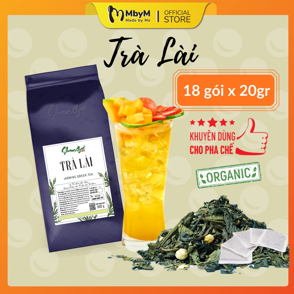 Trà lài nhài đài loan shangao 360 gram - lục trà chuyên dùng pha chế trà sữa, trà trái cây