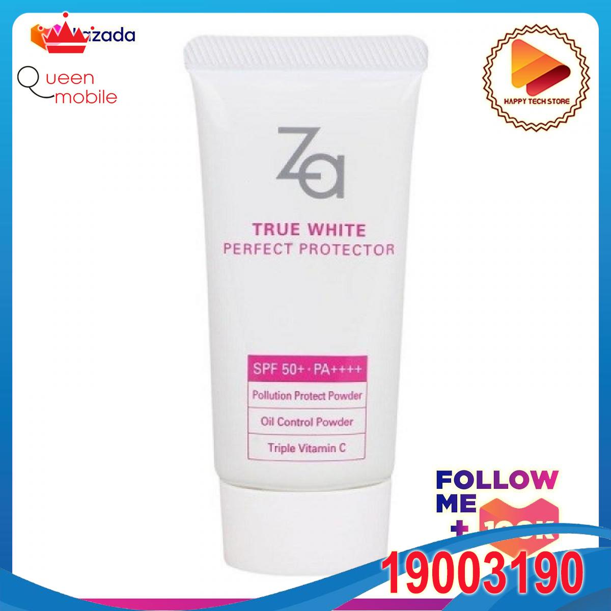 KEM DƯỠNG DA CHỐNG NẮNG ZA TRUE WHITE PROTECTOR 30G