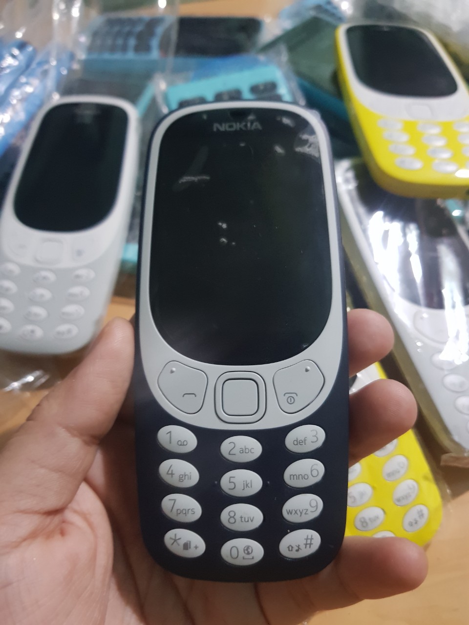 Điện thoại nokia 3310 zin chính hãng 2 sim full phụ kiện