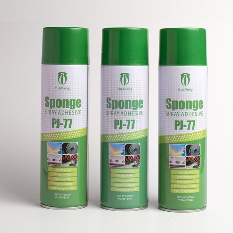 [HCM][Keo phun Dán Nệm sofa xốp bọt biển mềm dán xốp dán tường, giấy, thảm nỉ, thảm simili, vải, gỗ, mút cách âm] PJ-77 450gr