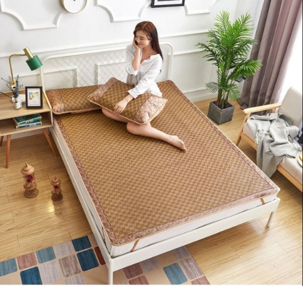 [Được chọn kích thước] Chiếu điều hoà - chiếu trúc mát thoáng khí từ sợi tre tự nhiên Việt Nam