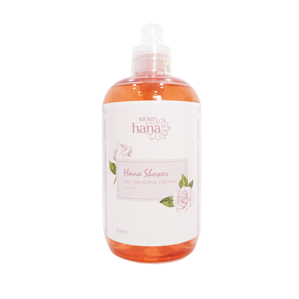 Sữa Tắm Dưỡng Thể Hoa Hồng RIORI GEL ROSE