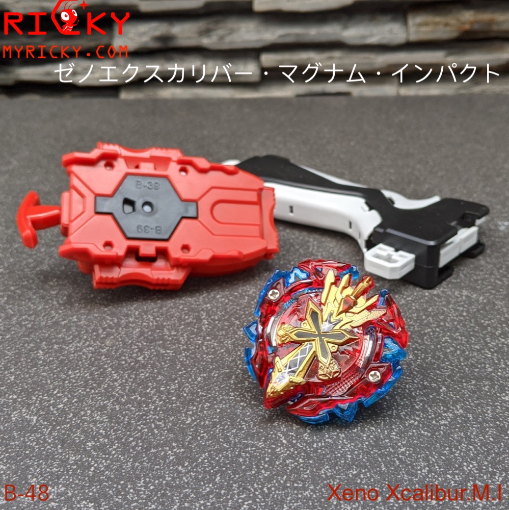 Beyblade Burst B-48 Xeno Xcalibur.M.I Con quay chiến đấu BEYBLAZE Burst
