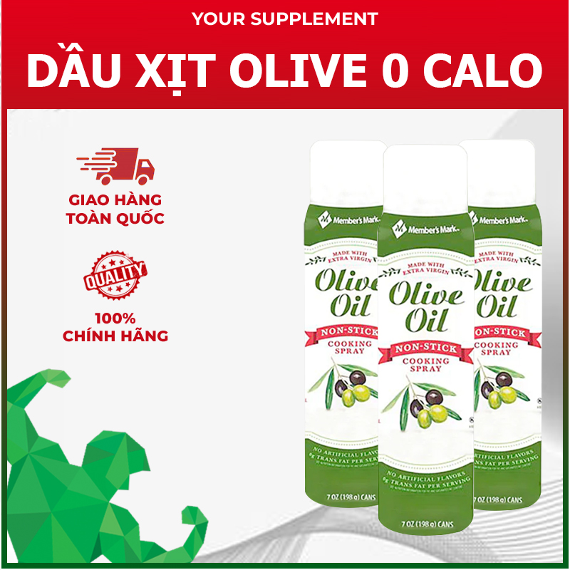Dầu xịt Olive Oil Member s Mark 0 Calo - 7 oz  1 CHAI