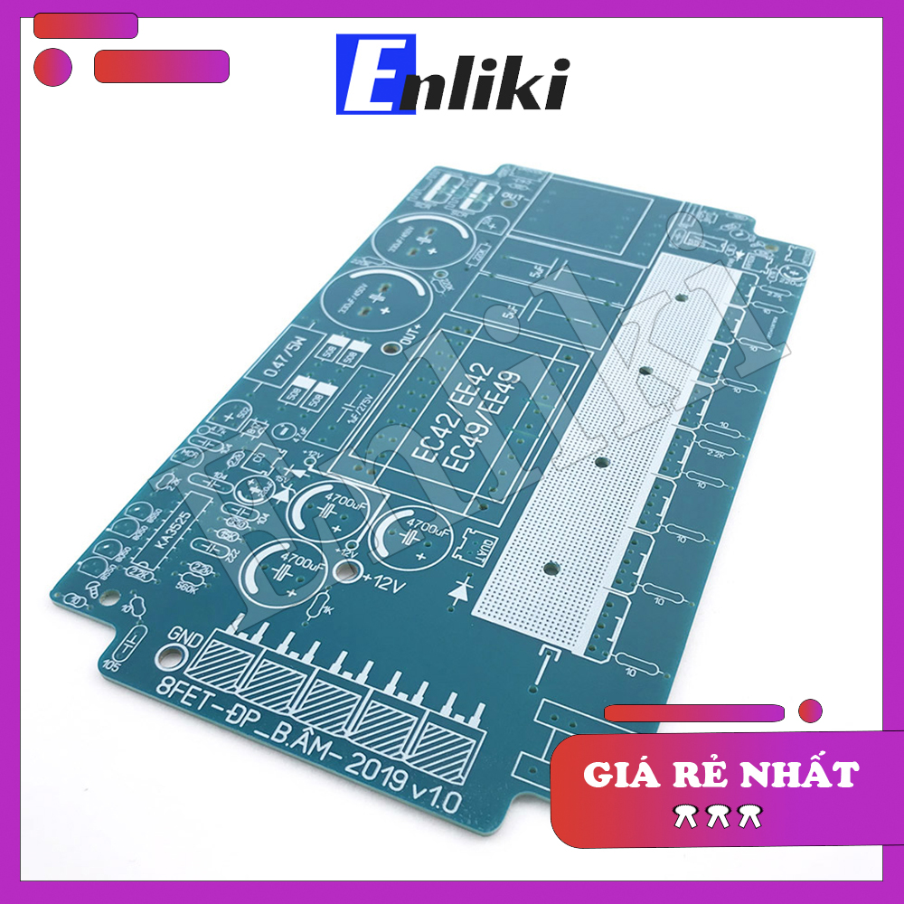 Bo mạch in 8 fet đảo pha ee42/ee49