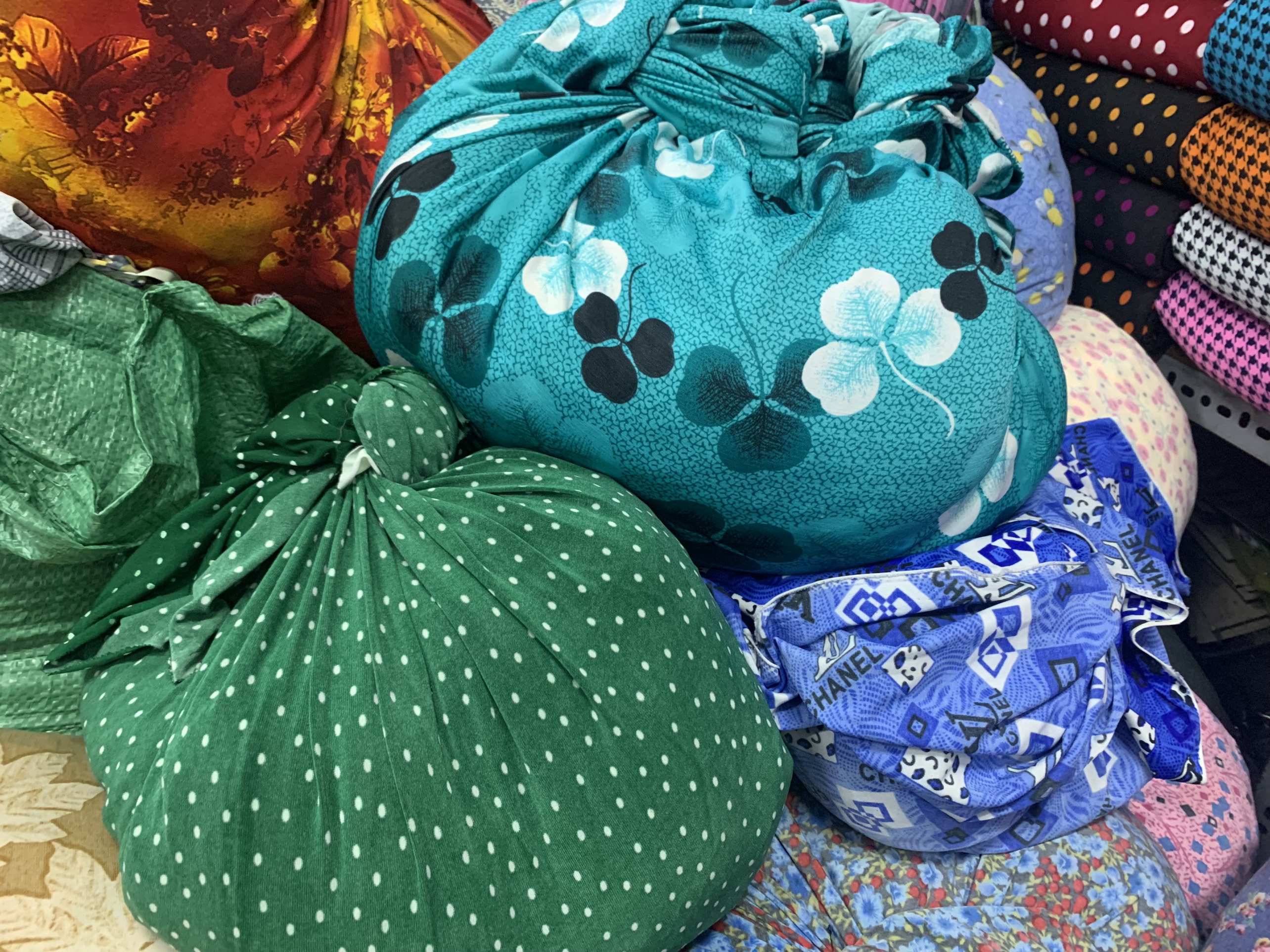 Vải khúc / đầu cây thun mỹ 4 chiều