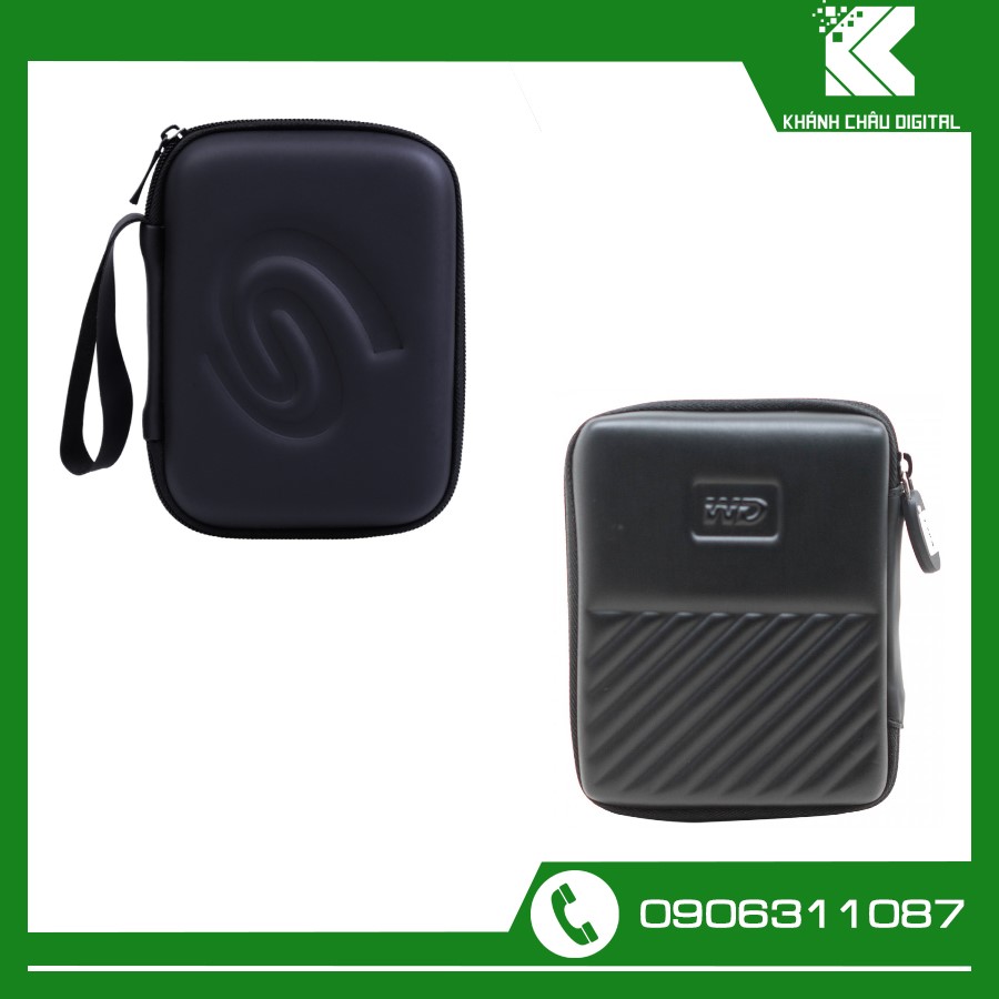 Bao da đựng ổ cứng seagate/ wd western digital - kcd