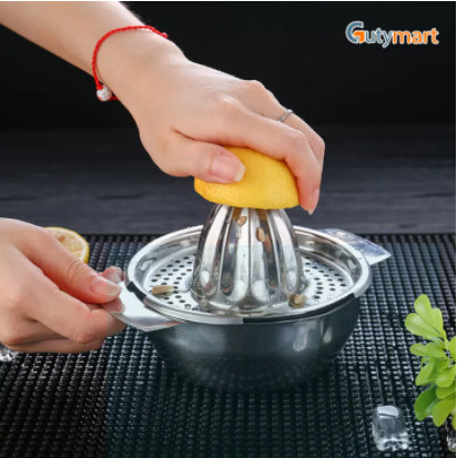 Raffer - Dụng cụ vắt nước cam inox bằng tay tiện dụng thiết kế đơn giản, dễ sử dụng, giúp bạn vắt cam, chanh nhanh chóng , các bộ phận được tháo lắp dễ dàng, thuận tiện rửa, vệ sinh sau khi sử dụng