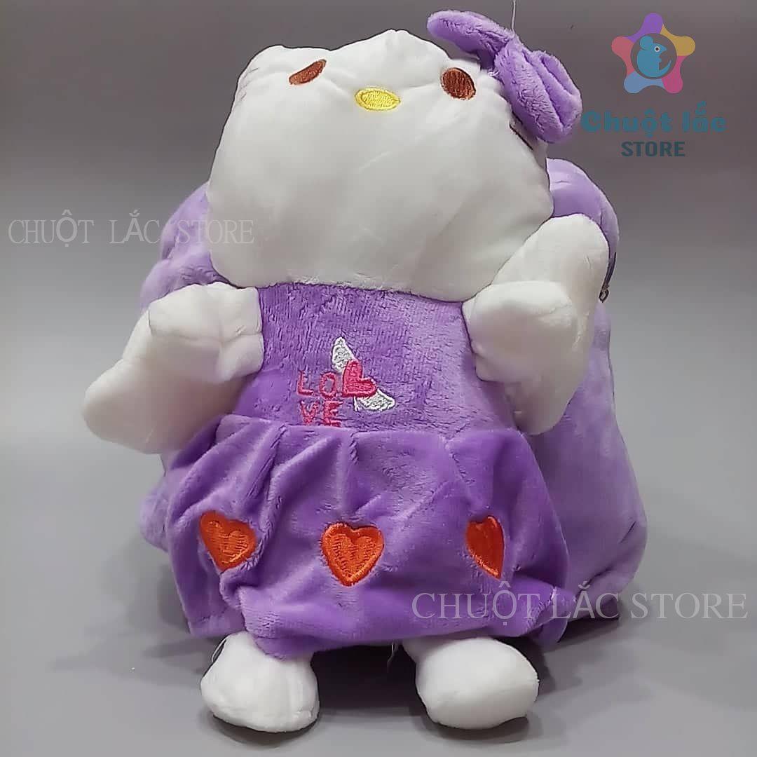 Ba lô mini ba lô đi học ba lô cho bé mẫu giáo ba lô gấu bông ba lô hình thú cho bé từ 1 đến 6 tuổi