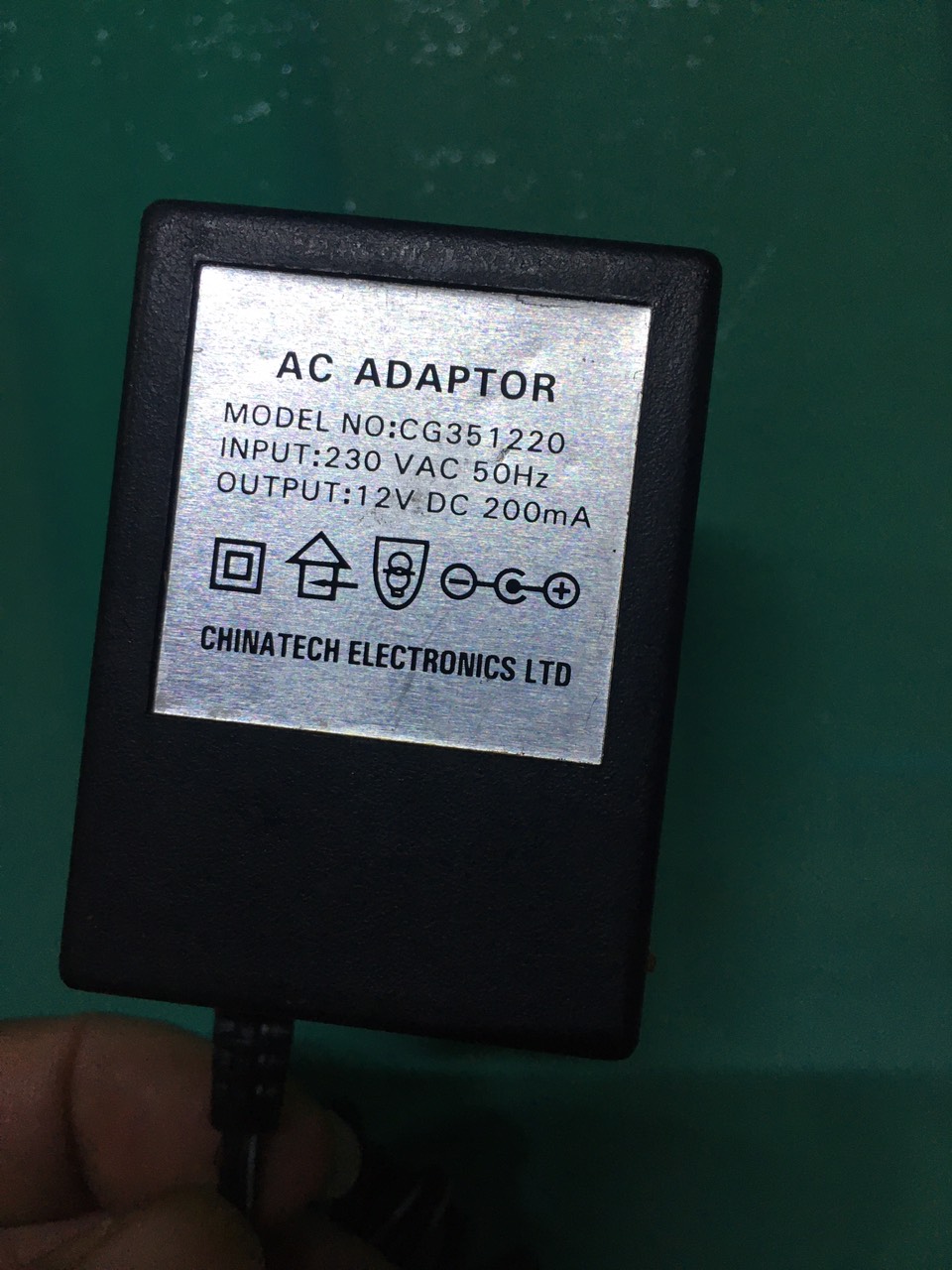 Adapter nguồn 12V 200mA, nguồn tăng phô