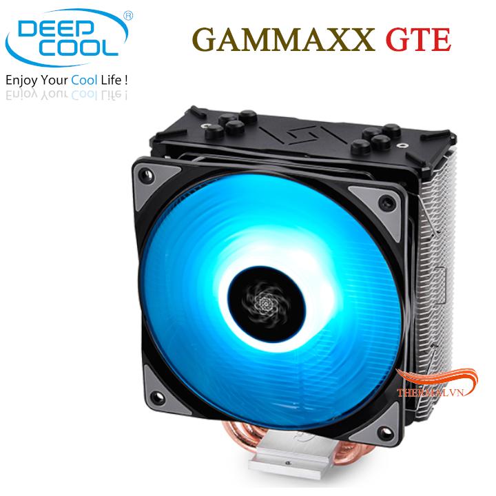 Quạt tản nhiệt cpu DeepCool Gammaxx GTE - Hiệu ứng RGB 16.7 triệu màu rực rỡ, phiên bản nâng cấp DeepCool Gammaxx 400