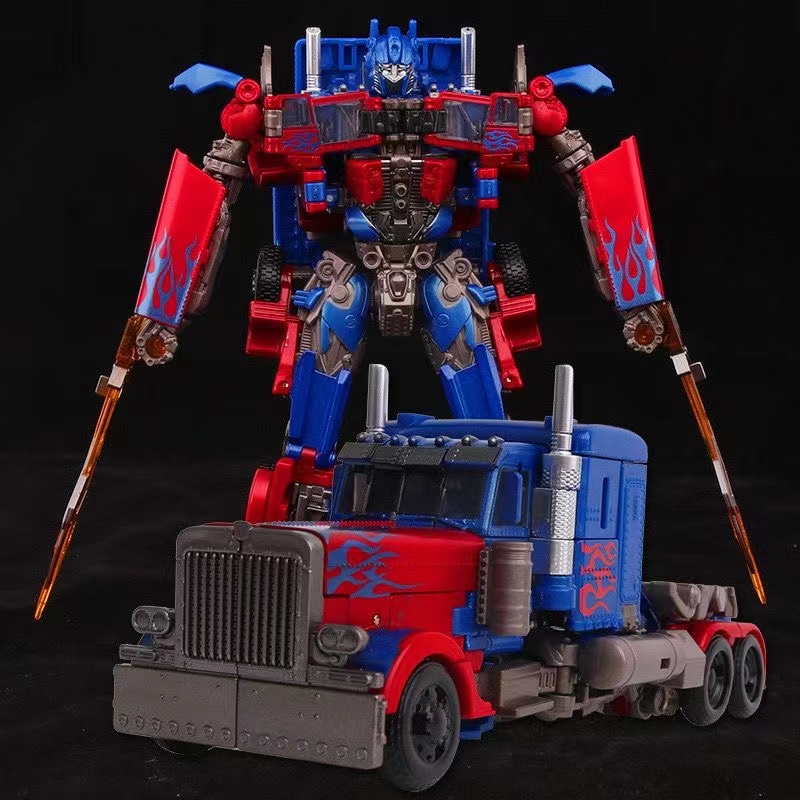 Đồ Chơi Robot Biến Hình Autobot Optimus Prime Mô Hình Transformers Mô Hình Xe Biến Hình Hợp Kim Đồ Chơi Cho Bé