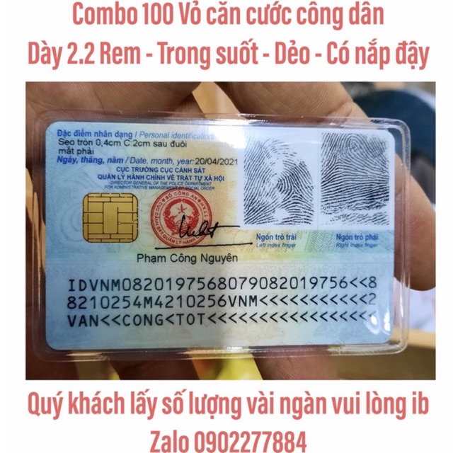 Bao vỏ căn cước atm, thẻ bảo hiểm xe máy, bhyt, bằng lái xe, thẻ atm nhựa pvc siêu trong siêu dẻo